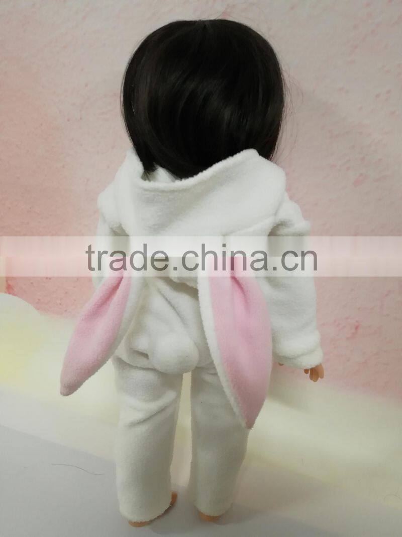 Cute doll full vinyl 18 inch doll for shop
