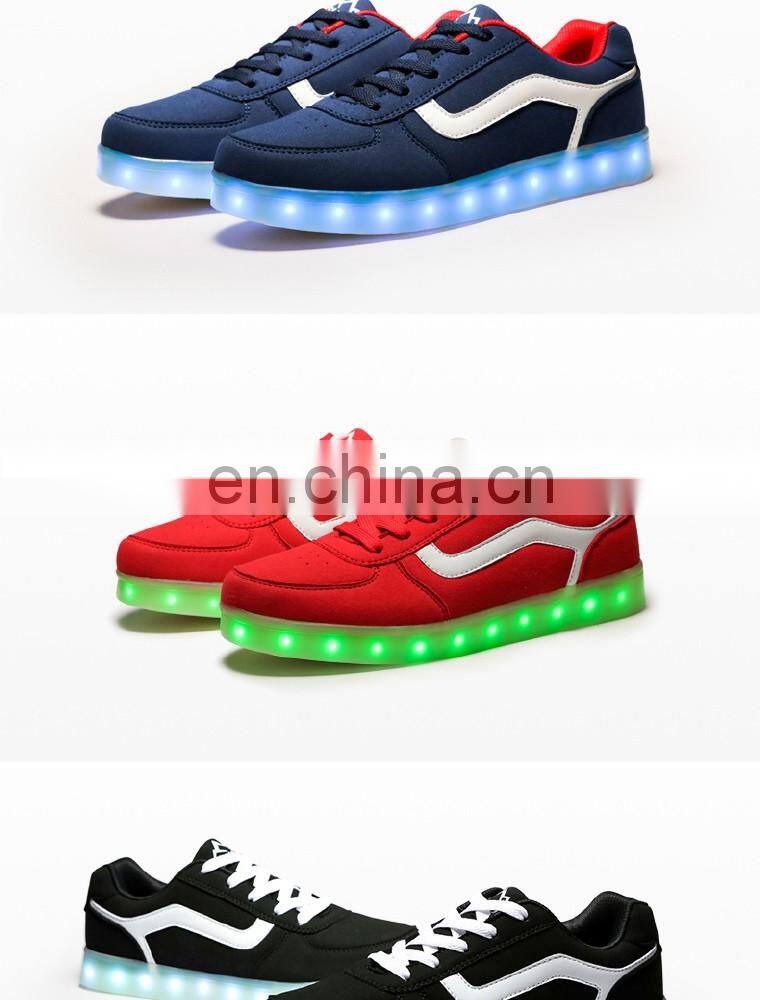 Latest Hot sale Womens night club casual shoes USB Rechargeable LED Shoes Sneakers Wholesale Mens footwear