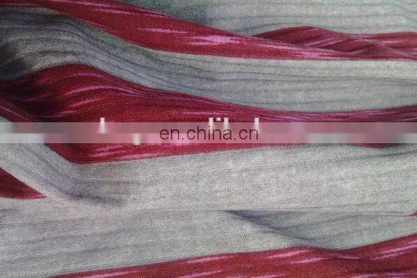 shaoxing winfar polyester cotton drop needle pigment Colorful Printing Knit interlock Textile Industry