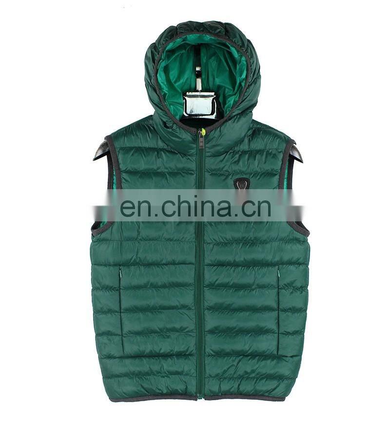 Men vest Interactive Bodywarmer double wear waistcoat