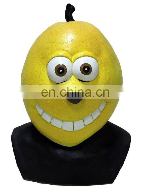 Party Costume Accessory TV Cartoon Fruit New Latex Pear Mask