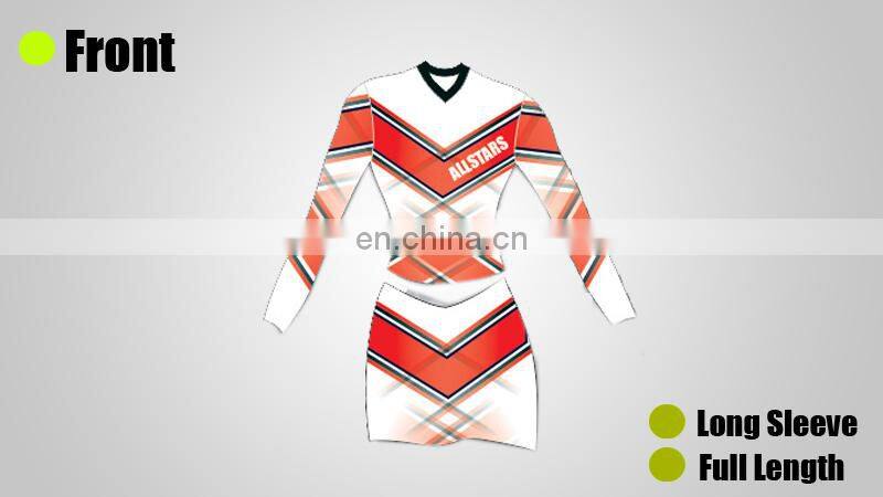 Wholesale customized cheerleading dance uniform