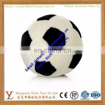 CE&ASTM approveal New fashion popular plush stuffed soccer ball/foot ball for kids playing toys