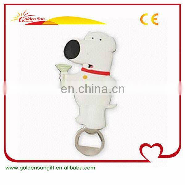 White Swan Bottle Opener Favor