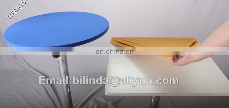 stretch spandex cocktail Table lip,table cover topper