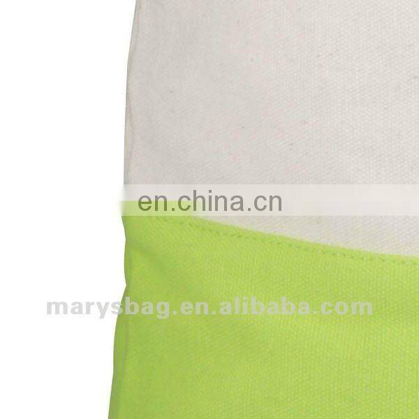 Cotton Canvas Two-Tone Tote