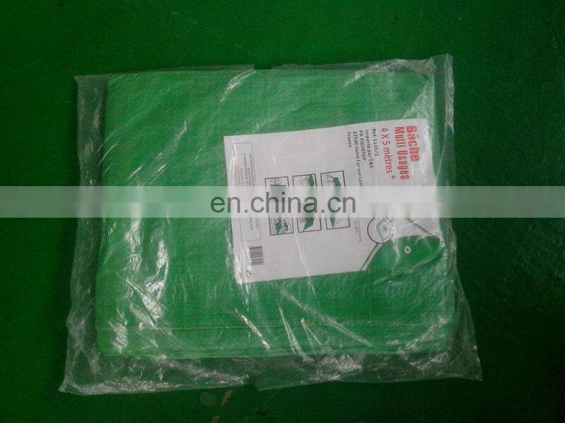GREEN 140GSM/4.1oz/syd PE TARPAULIN/ BY K-TARP VINA, MADE IN VIETNAM
