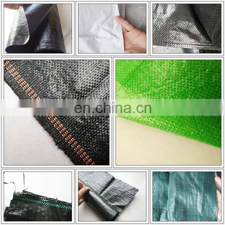 Water permeable PP woven fabric weed block pro weed mat 100gsm