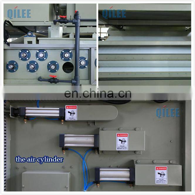 Fully automatic wastewater treatment sludge dewatering press