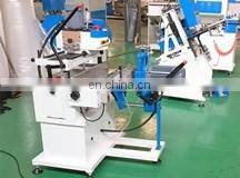 Hydraulic corner crimping aluminum window machine