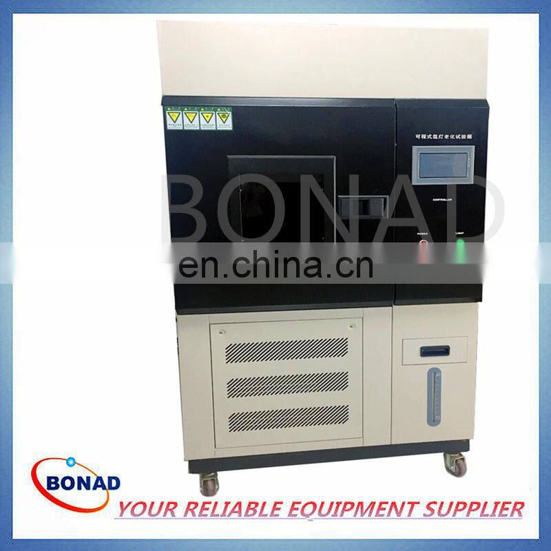 Xenon arc lamp climate aging simulated test chamber