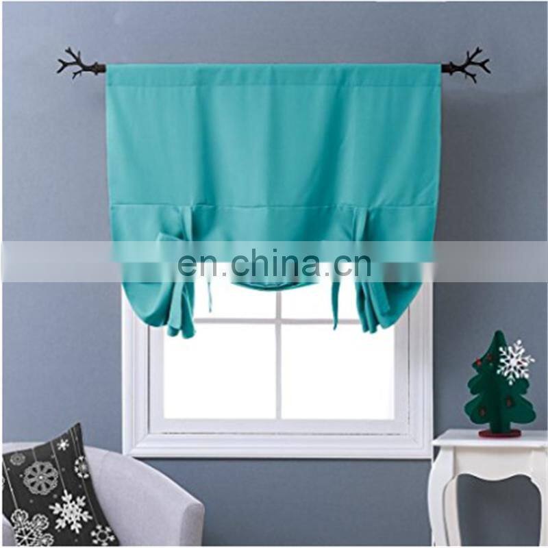 Blackout Kitchen Curtain Tie Up Blackout Curtain for Kitchen For Kids Room