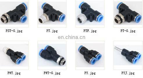 PZA Pneumatic Push-in Speed Controller One Touch Fitting