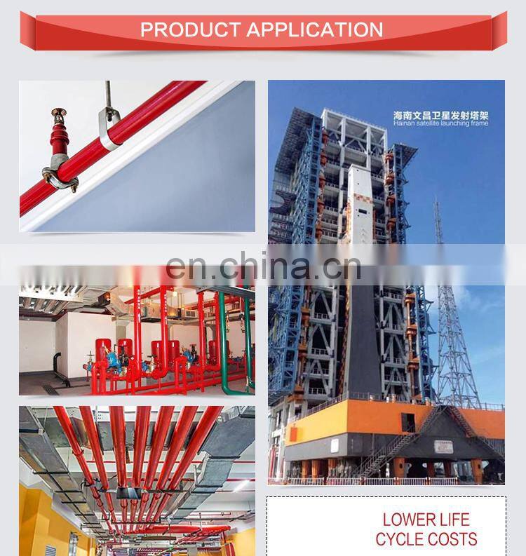 FIRE PROTECTION SYSTEM STEEL PIPE AND PIPING PRICE LIST