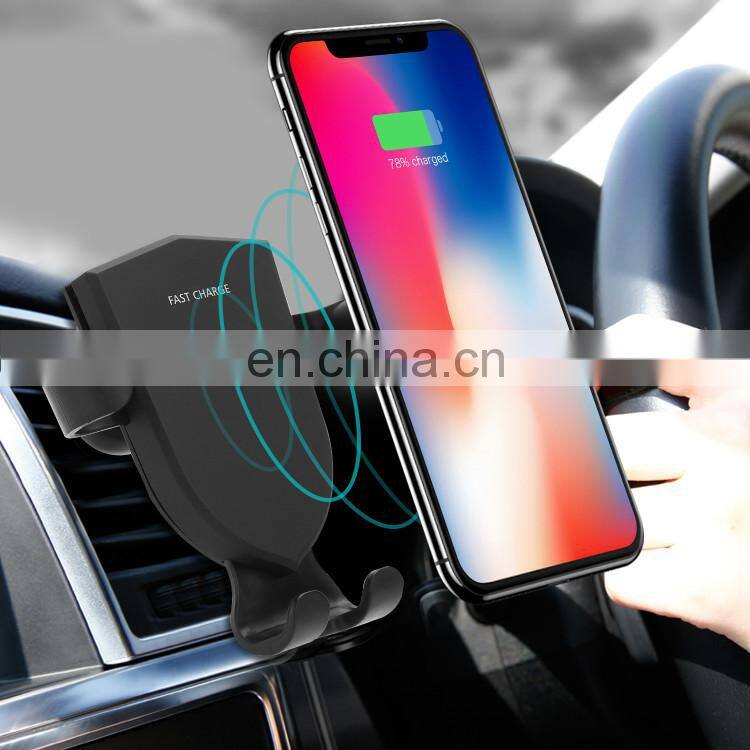 consumer electronics universal wireless car charger for wireless charger Fast wireless Charging Phone Holder