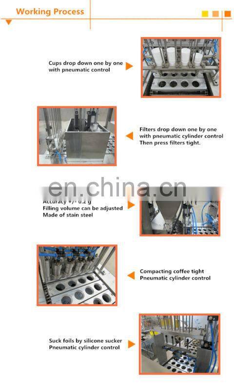 Nes Coffee capsule filling machine