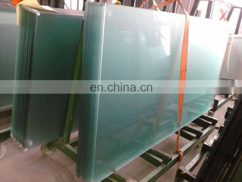 10mm frosted euro grey toughened glass