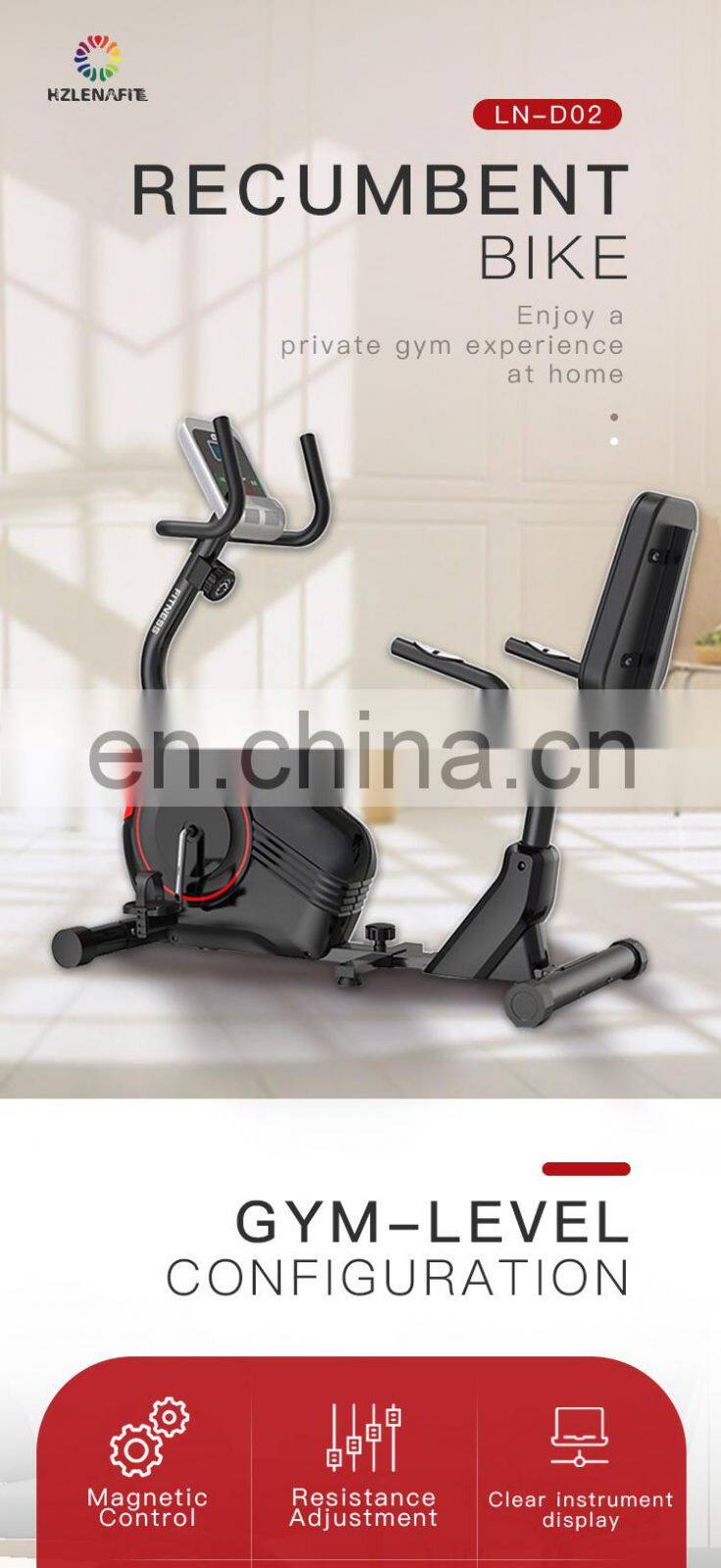 Indoor Home Airdyne Fitness Stationary Magnetic Trainer Recumbent Bike Prices