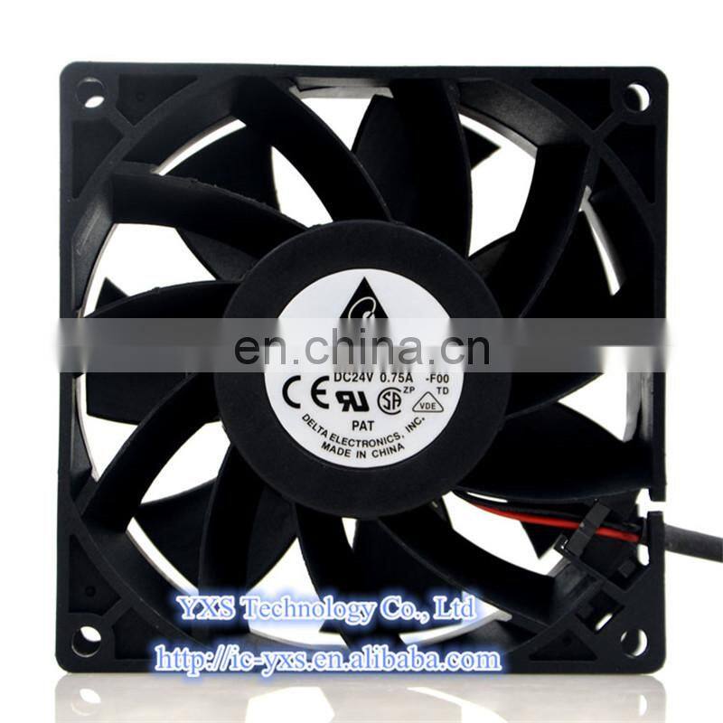 FFB0924EHE-F00 24V 0.75A 9038 9cm double ball cooling fan