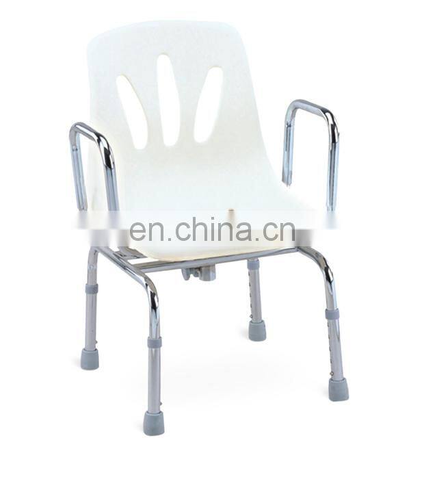 Most Populart Tool Free Assembly 4 Legs Adjustable Shower Chair price
