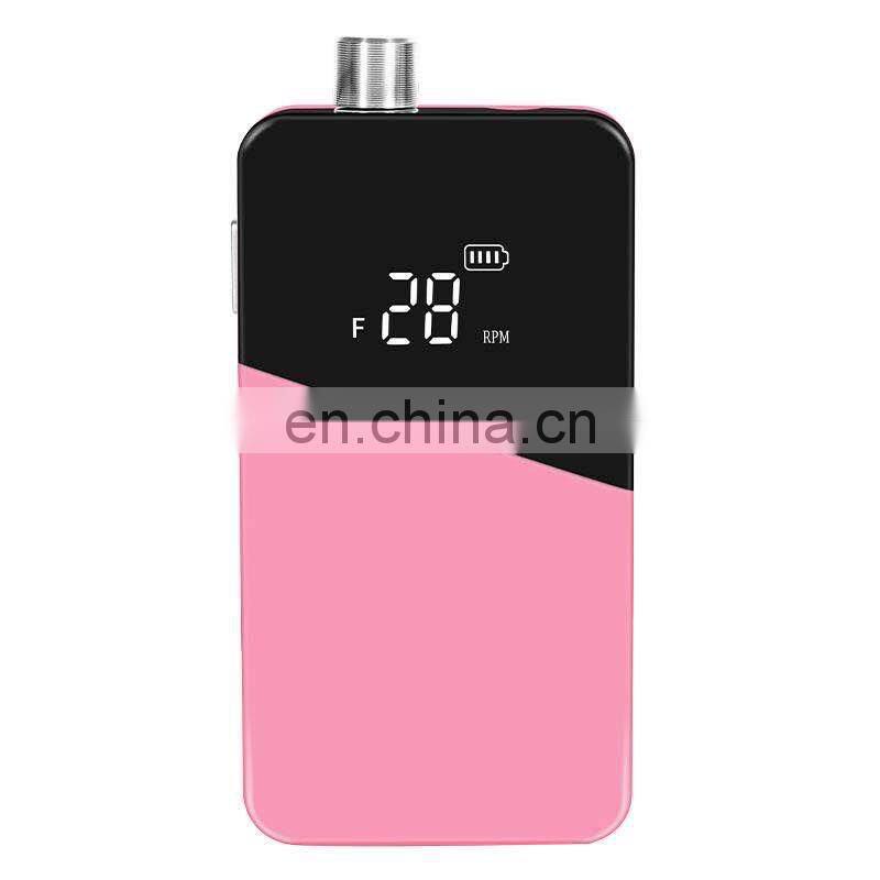 2021 new  100 USA nails shops choose electric nail drill equipment  Rechargeable 35000 RPM  809 Nail Drill pen