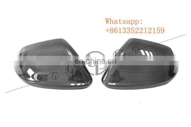 Urus dry carbon fiber material body kit fit for Urus 2018-2020year TC style front lip with canard hood mirror cover side skirt