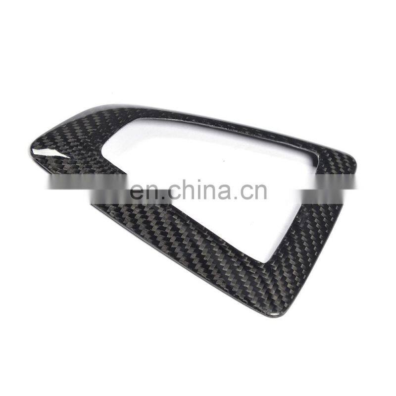 Pure Carbon Fiber Center Console Interior Trims for BMW ALL Series