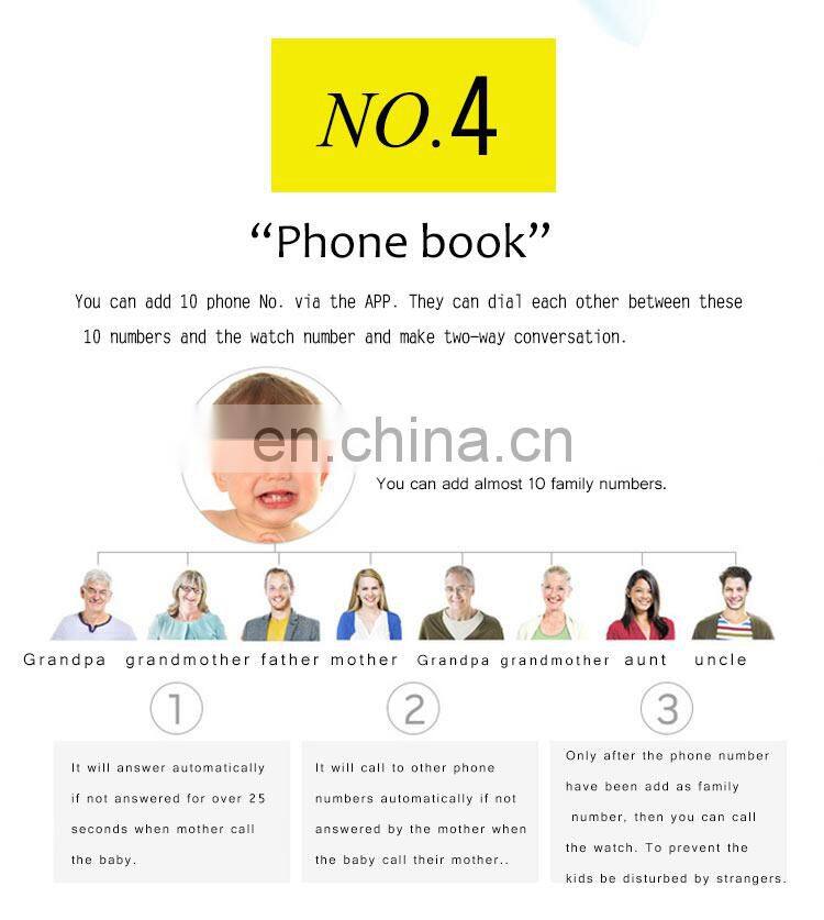 IP67 Waterproof SOS Sport Children Tracking Kids Smart Watch GPS Q610