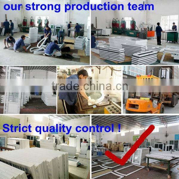 foshan wanjia factory upvc top hung window