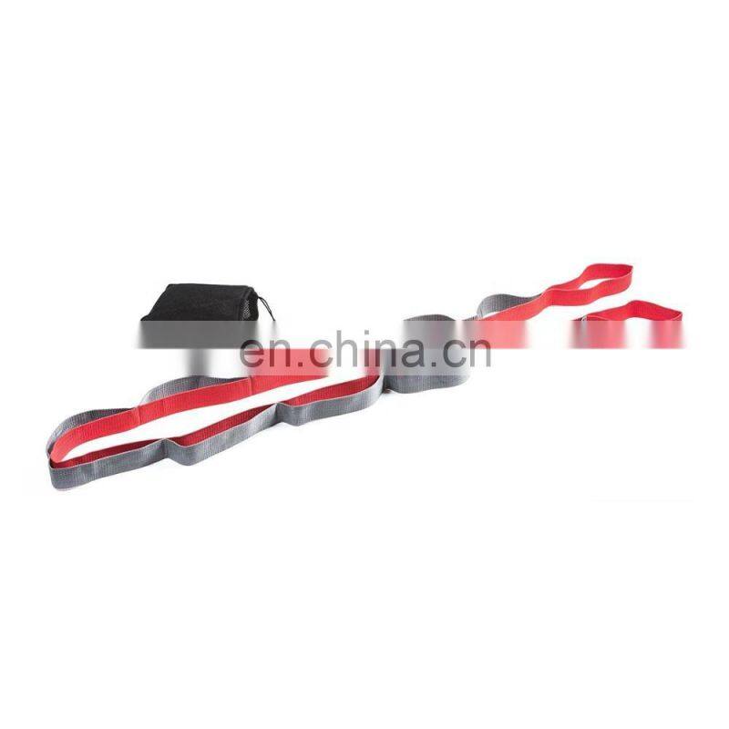 Yoga Stretching Strap Stretch Band with 12 Loops