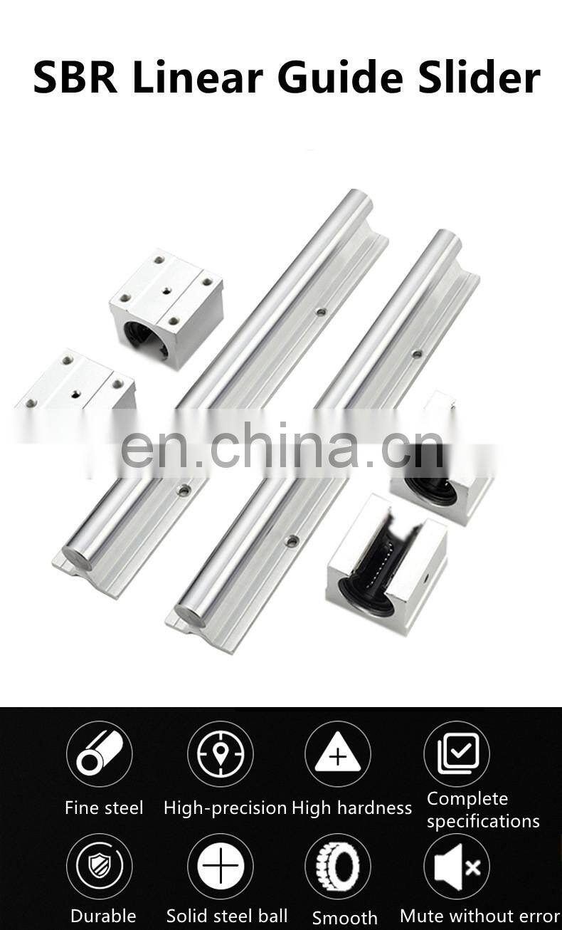 Sbr Cnc Linear Guide Rail Sbr12 Sbr16 Sbr20 Sbr25 SBR30 SBR35 SBR40 SBR50 UU LUU 300mm 400mm 500mm 600mm 800mm 1500mm