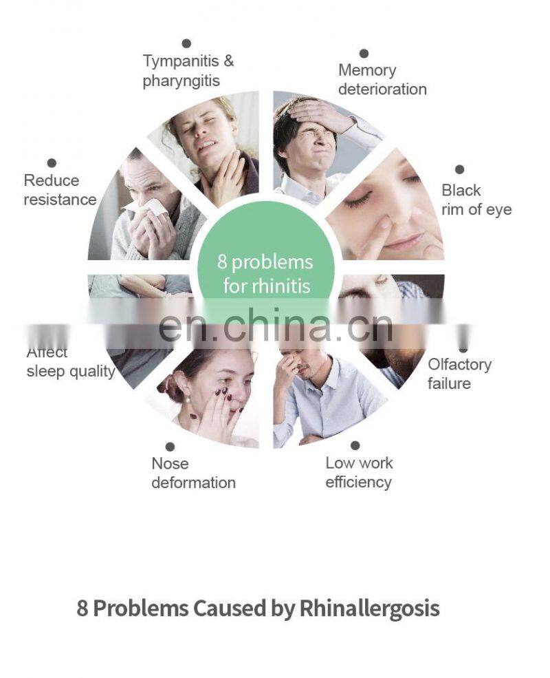 New invention cold red light technology therapy machine allergic rhinitis treatment device
