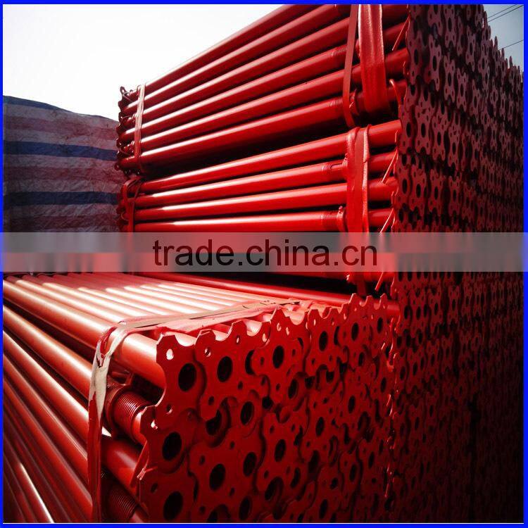 Powder coating steel shoring jack