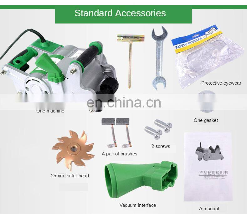 LIVTER Electric mini slotting machine for wall cutting slotting machine