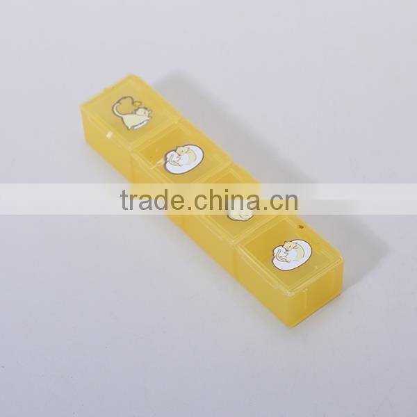 New products listed PP rectangle plastic medicine box storage containers
