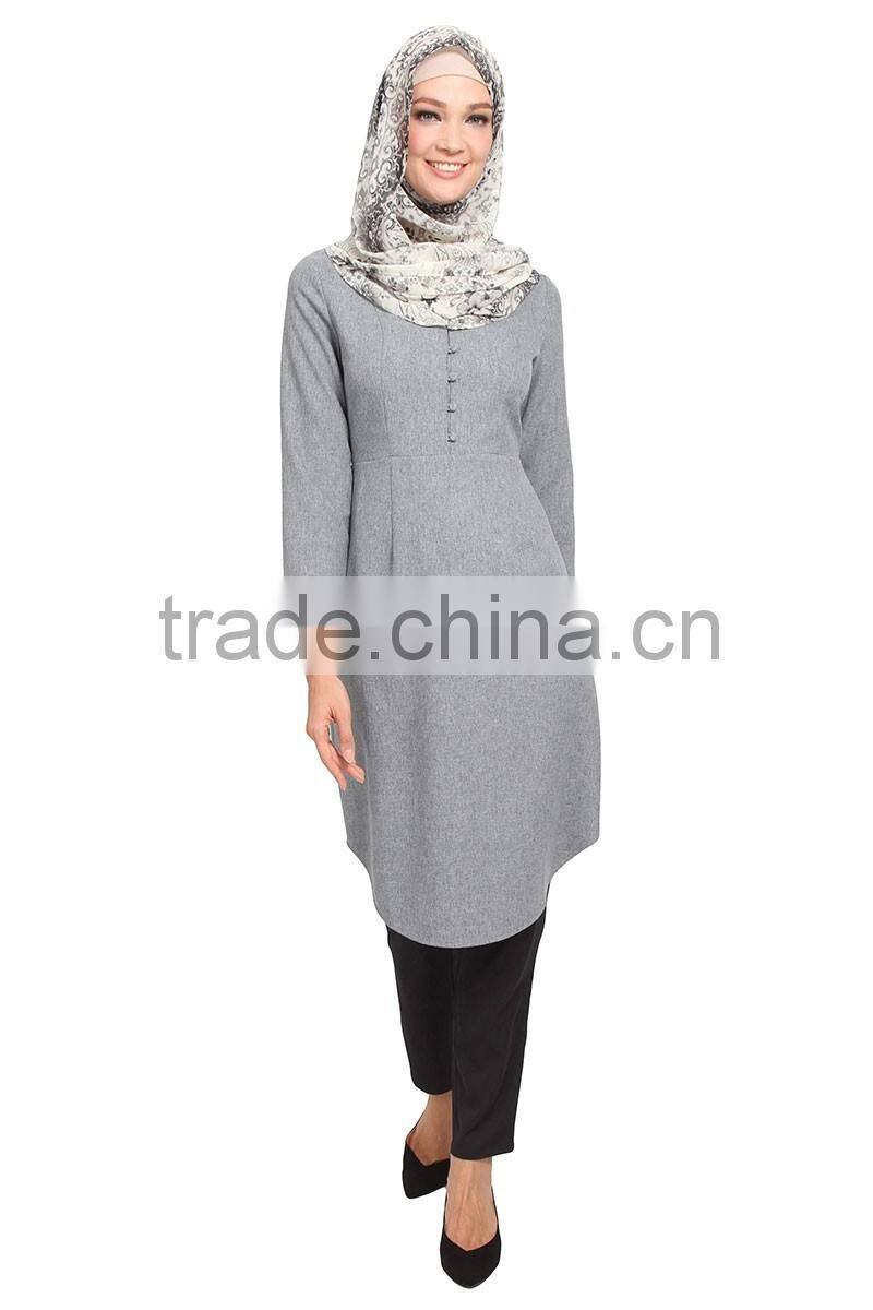 New Fashion muslim blouse fashion women blouse lady blouse