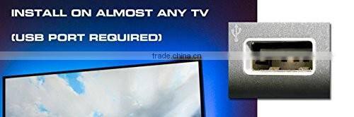 Multicolor RGB Home Accent LED Tape Light Strip Kit