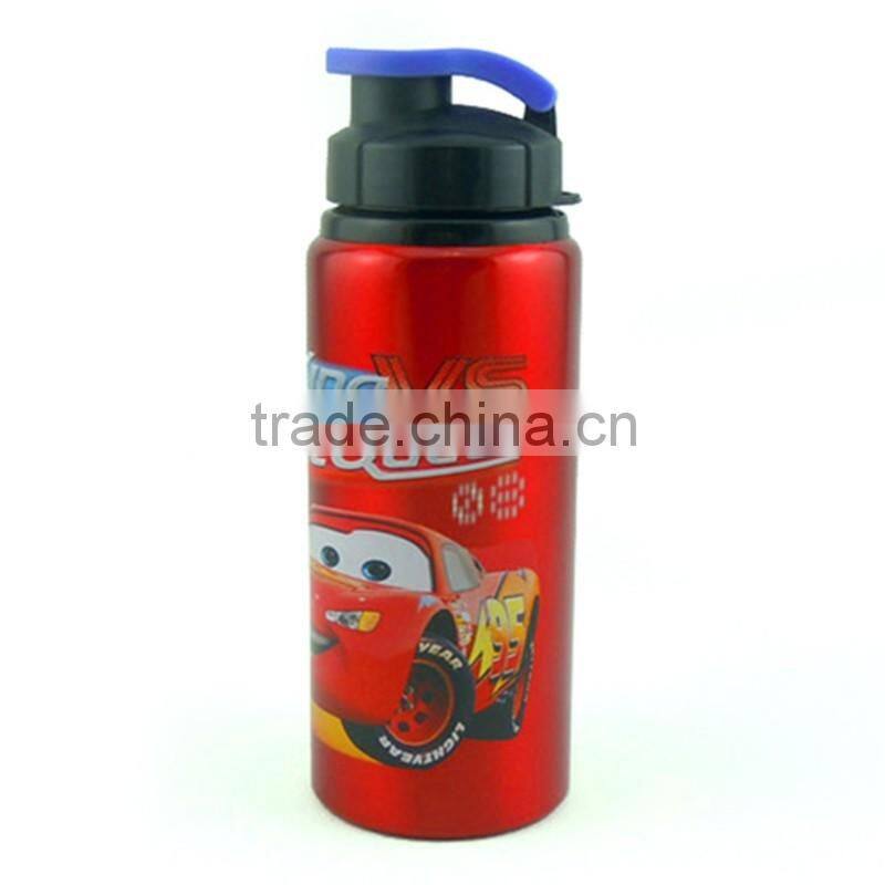 450ml Sport Aluminum Water Bottle with Customized Logo Design