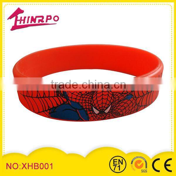 2014 light sensing color changing silicone rubber bracelet promotion