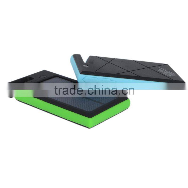 Solar powerbank portable power bank 8000mah for electronics