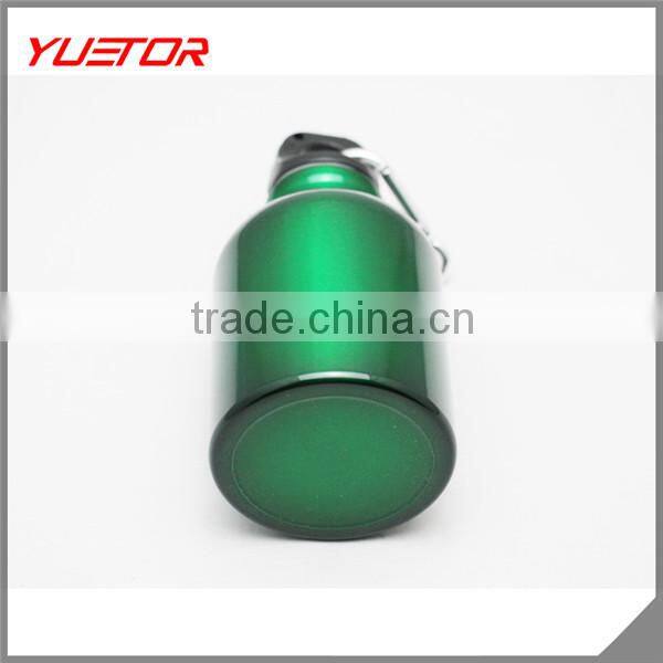 Green 250ML Sports water bottle running gym waterbottle juice screw lid jogging drink