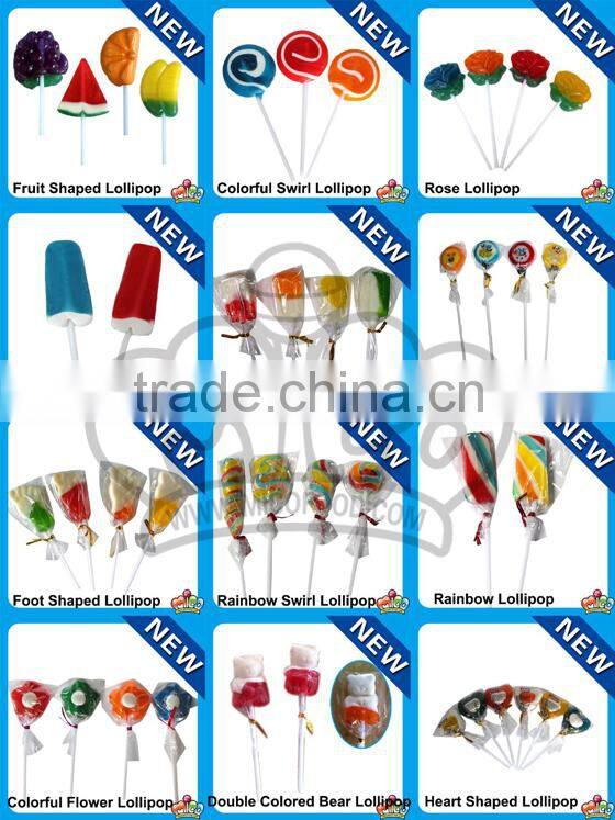 Rose Shaped Lollipop