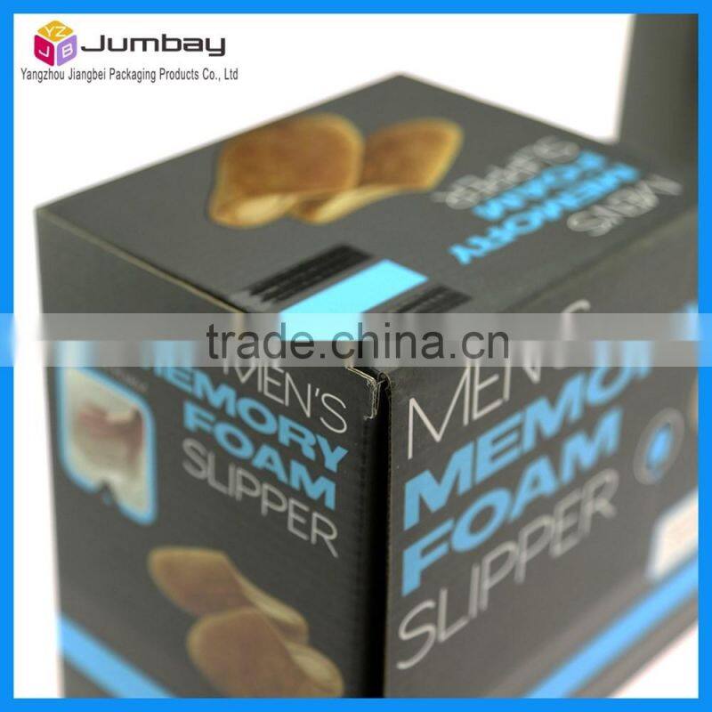 New High quality Paper Packaging Box for Slippers