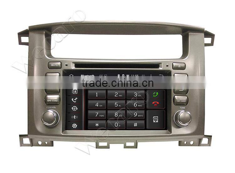 Wecaro WC-TL7020 7" Android 4.4.4 car stereo 1024 * 600 for toyota land cruiser navigation system WIFI 3G 1998-2007