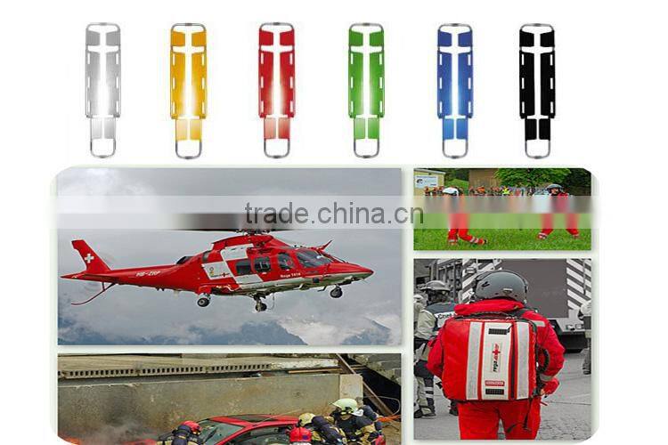 medical first aid aluminum alloy foldaway stretcher