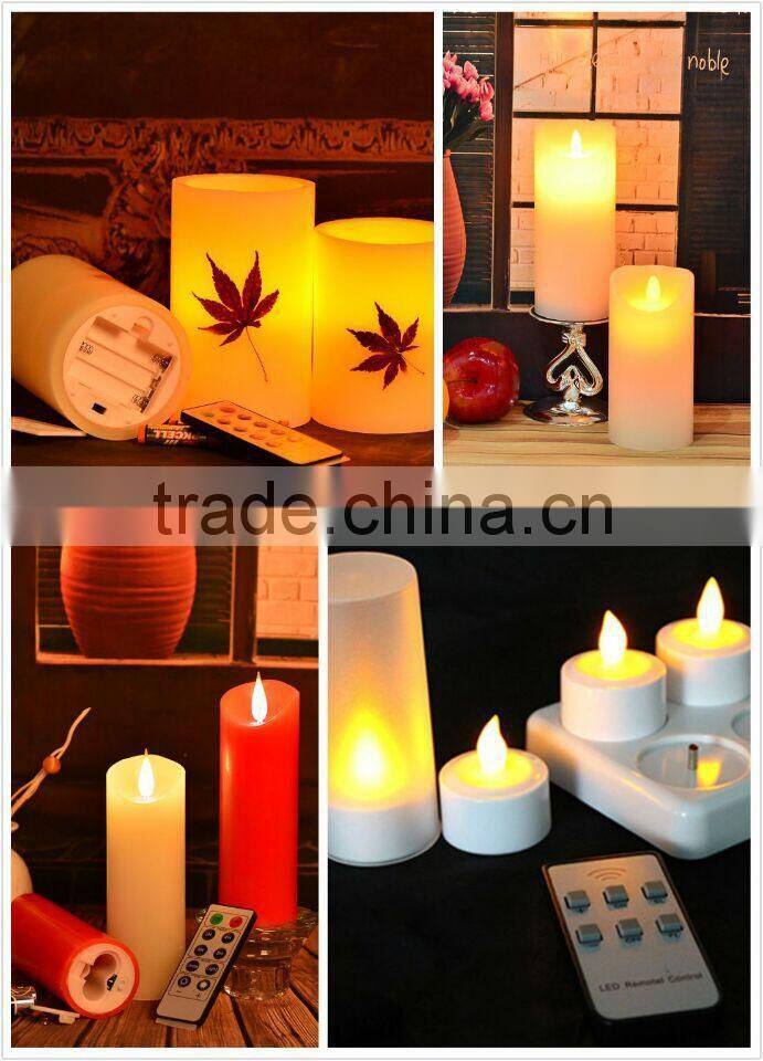 Flickering Led Taper Lights Candles for Home Wedding Xmas