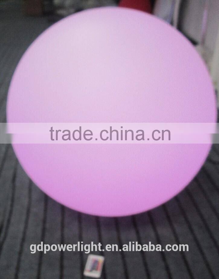 LED ball with remote control