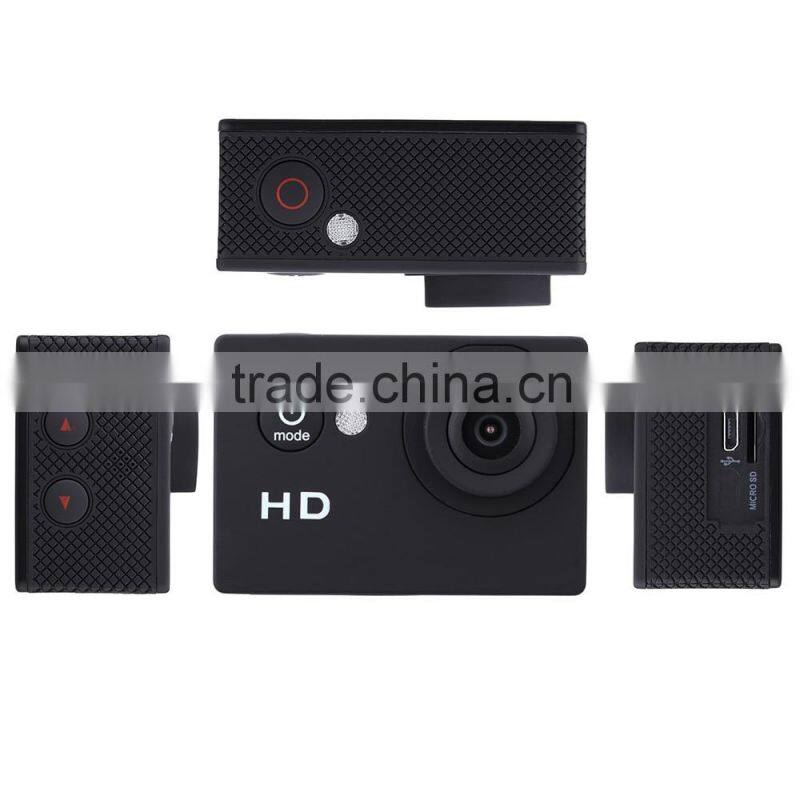 A7 HD 720P Sport Mini DV Action Camera 2.0" LCD 90 degree Wide Angle Lens 30M Waterproof