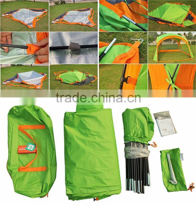 Beach Sun Luxury Family 8 Person Camping Tent Outdoor Large Family Camping Tents