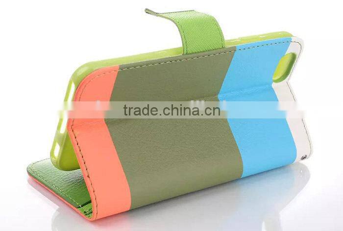 Cell Phone Print Leather Case For Moto G 2nd Generation